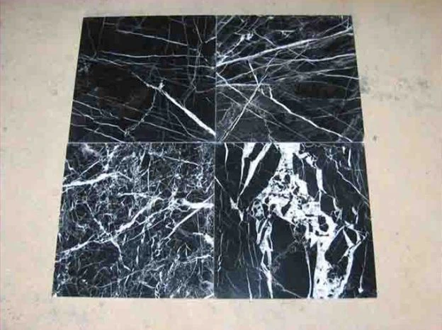 Nero Marquine Marble Tile
