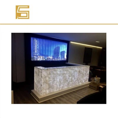 Uue disainiga marmorist Led Lumi Stone vanity Top