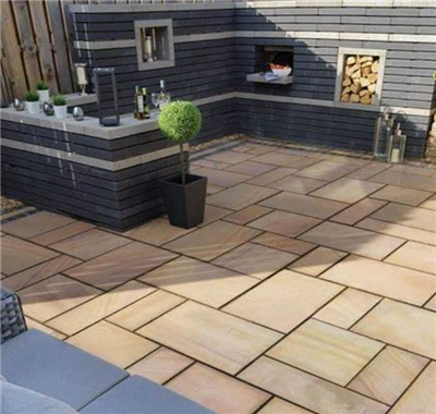 Graniidist puutetundlik sillutis Regal tan sillutuskivid